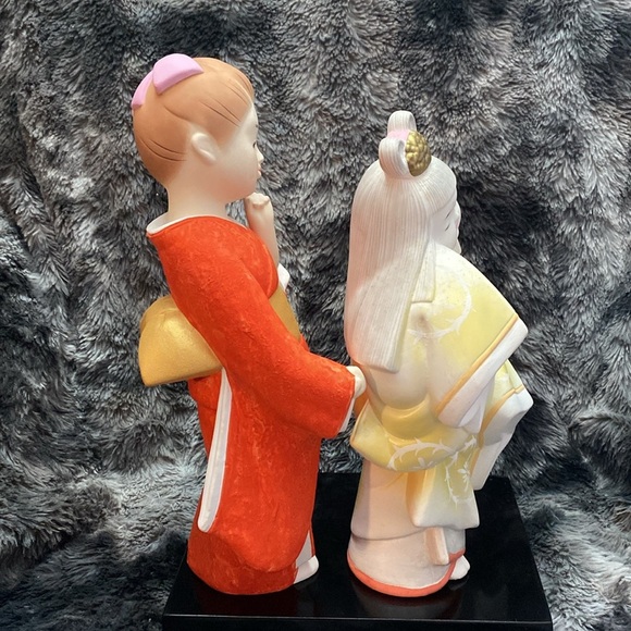 Vintage Japanese Hakata Dolls  Kimono
Geisha Maiko Folk Craft - Picture 6 of 16